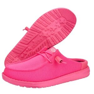 HEYDUDE Wendy Slip Hot Pink